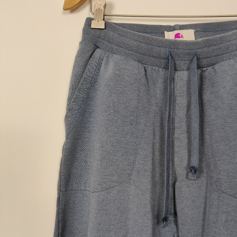 Kotn Women's Loungewear Pants Blue Size Medium Jogger Casual Comfy 100% Cotton - Picture 2 of 11
